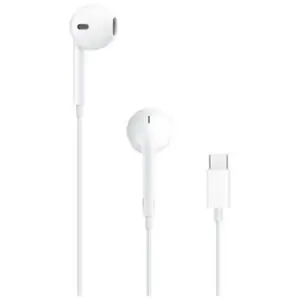 אוזניות ‏חוטיות Apple EarPods (USB-C) MTJY3ZM/A אפל